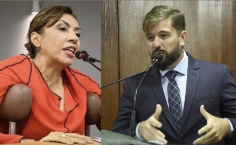 Cida defendeu os criminosos e Fábio detonou