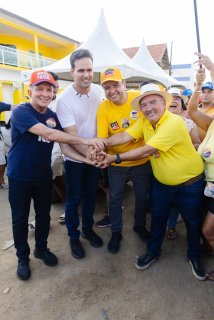 Nabor, Lucas, Diego e Robério Burity