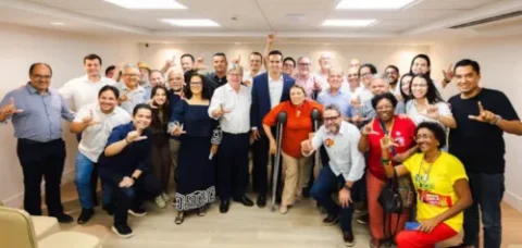 Lucas reuniu expoentes da esquerda