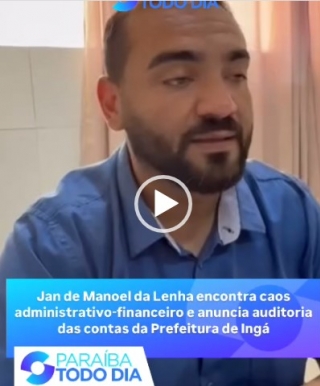 Jan da Lenha denunciou descaso do ex-gestor