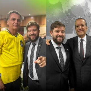 Fábio Lopes tem aval de Bolsonaro e de Waldemar