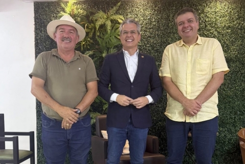 Robério Burity e Diego Tavares foram ao BNB