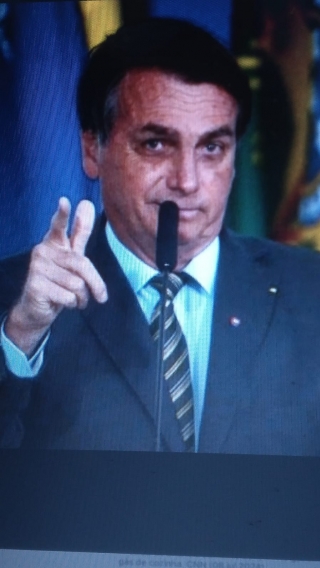 Bolsonaro ficou solidário com Trump