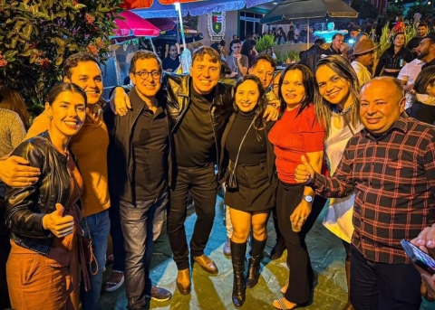 Maria prestigiou evento em Pilões