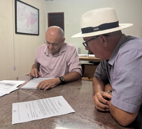 Robério teve audiência com Jovânio