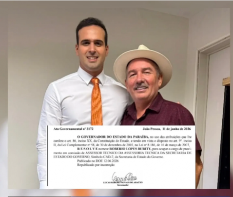 Lucas reconheceu o trabalho correto de Robério Burity