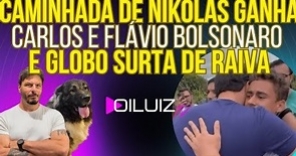 Muitos estão aderindo à caminhada de Nikolas