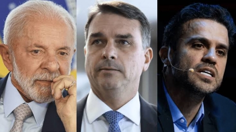 Lula perde para Flávio e Marçal num eventual segundo turno