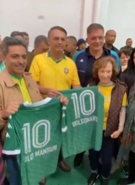 Bolsonaro, novo camisa 10 do Guarani