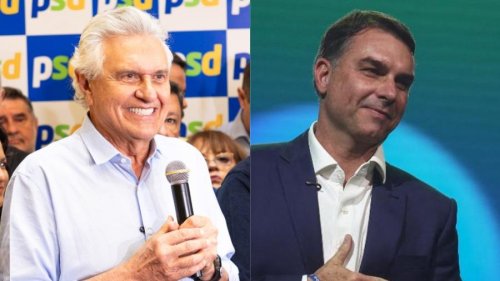 Ronaldo Caiado anuncia apoio a Flávio Bolsonaro: "O Brasil não se curva ao crime e à bandalheira"