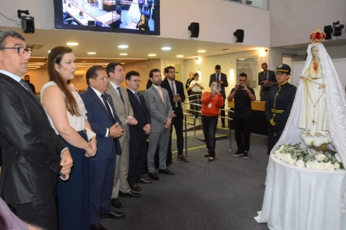 Imagem Peregrina de Nossa Senhora de Fátima visita à ALPB
